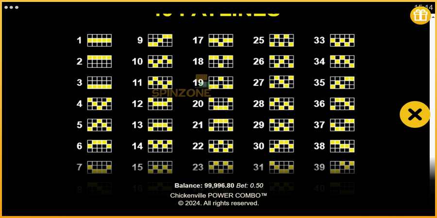 Chickenville Power Combo màquina de joc per diners, imatge 7