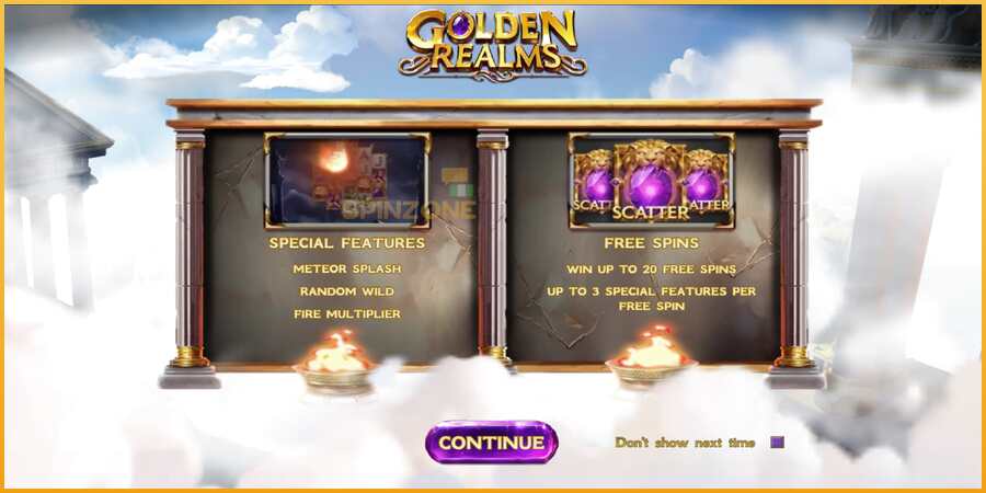 Golden Realms màquina de joc per diners, imatge 1