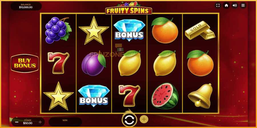 Fruity Spins màquina de joc per diners, imatge 2