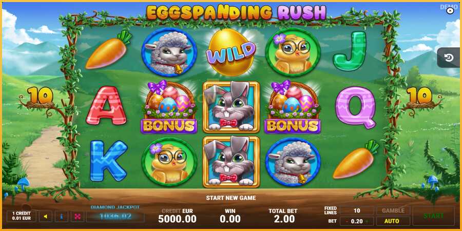 Eggspanding Rush màquina de joc per diners, imatge 1