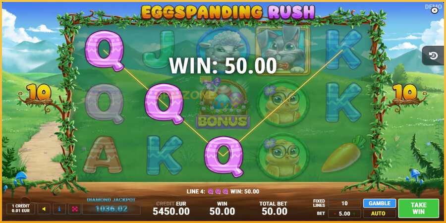 Eggspanding Rush màquina de joc per diners, imatge 4