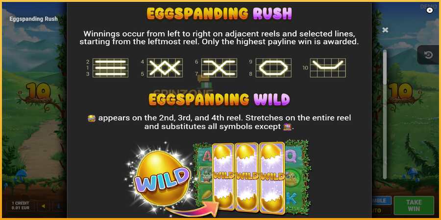 Eggspanding Rush màquina de joc per diners, imatge 5