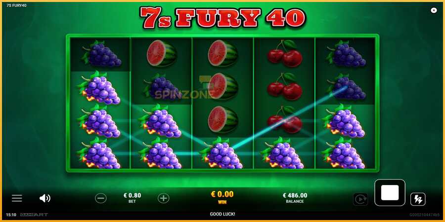 7s Fury 40 màquina de joc per diners, imatge 5