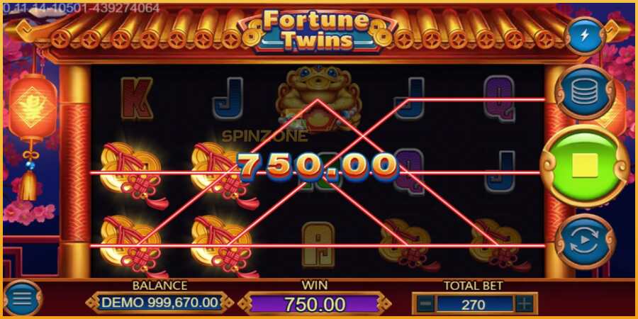 Fortune Twins màquina de joc per diners, imatge 2