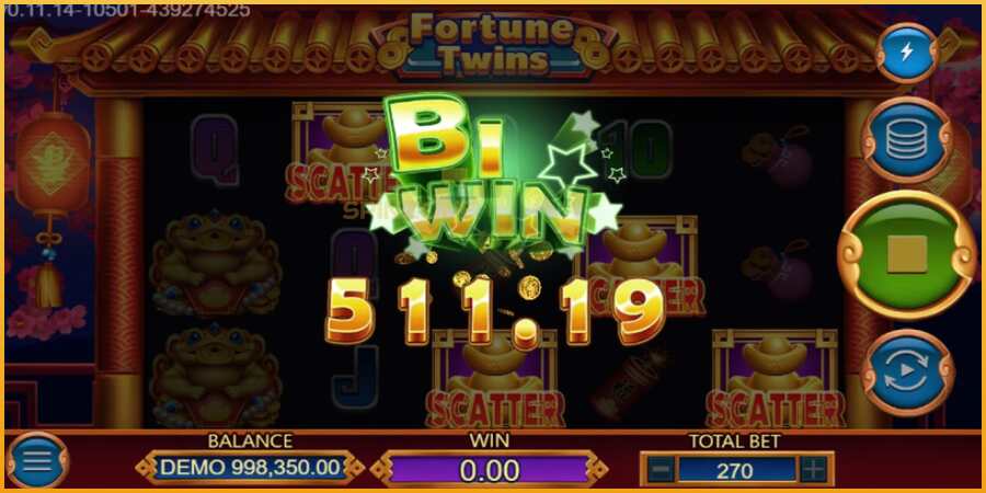 Fortune Twins màquina de joc per diners, imatge 3