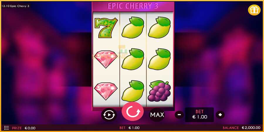 Epic Cherry 3 màquina de joc per diners, imatge 1