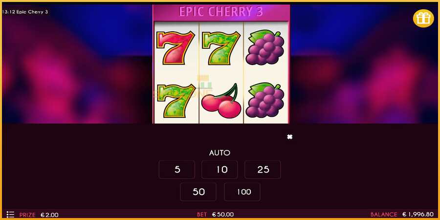 Epic Cherry 3 màquina de joc per diners, imatge 5