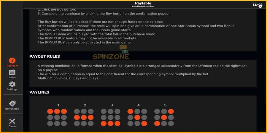Coin Forge Bonus Buy màquina de joc per diners, imatge 7