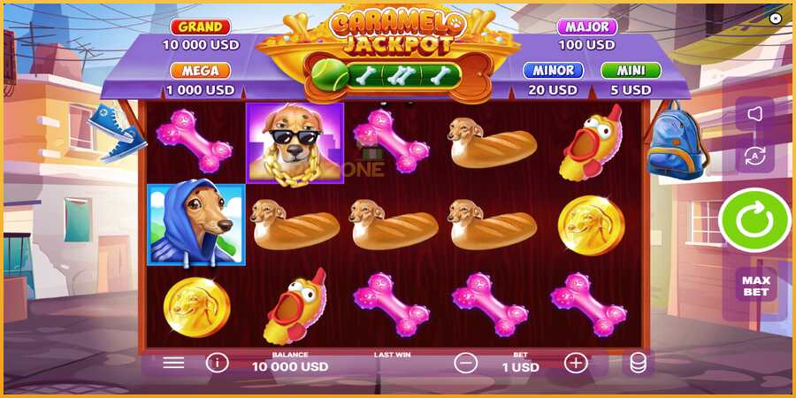 Caramelo Jackpot màquina de joc per diners, imatge 2