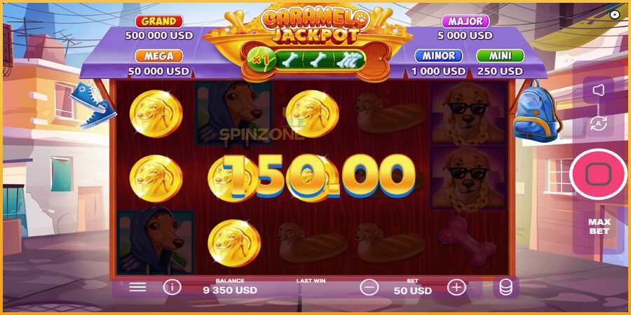 Caramelo Jackpot màquina de joc per diners, imatge 3