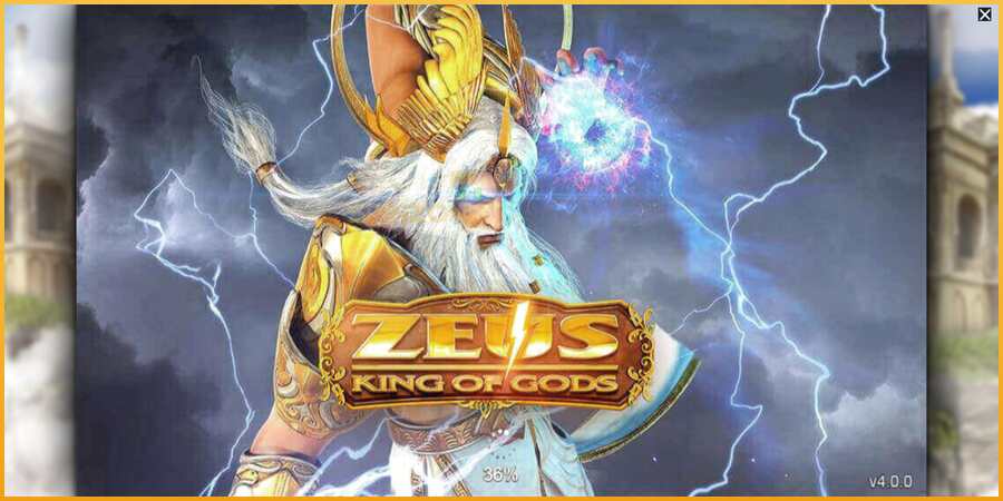 Zeus King of Gods màquina de joc per diners, imatge 1