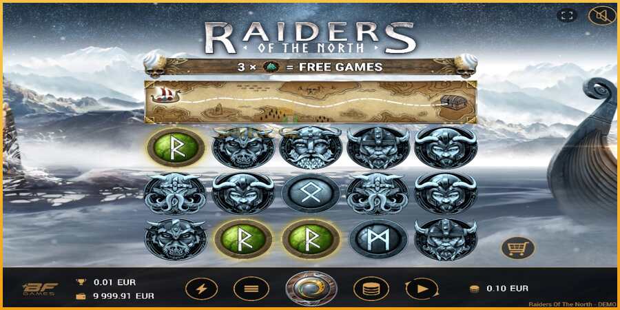 Raiders of the North màquina de joc per diners, imatge 2