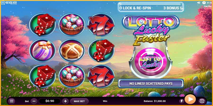 Lotto Lucky Easter màquina de joc per diners, imatge 1