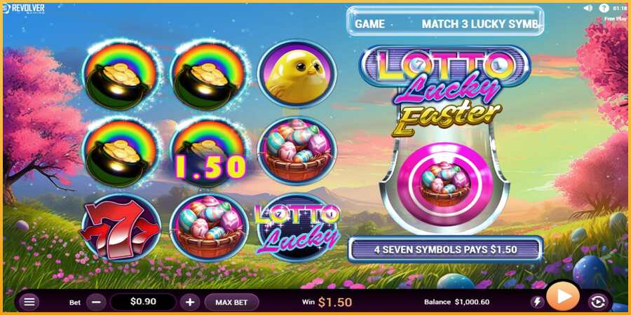 Lotto Lucky Easter màquina de joc per diners, imatge 2