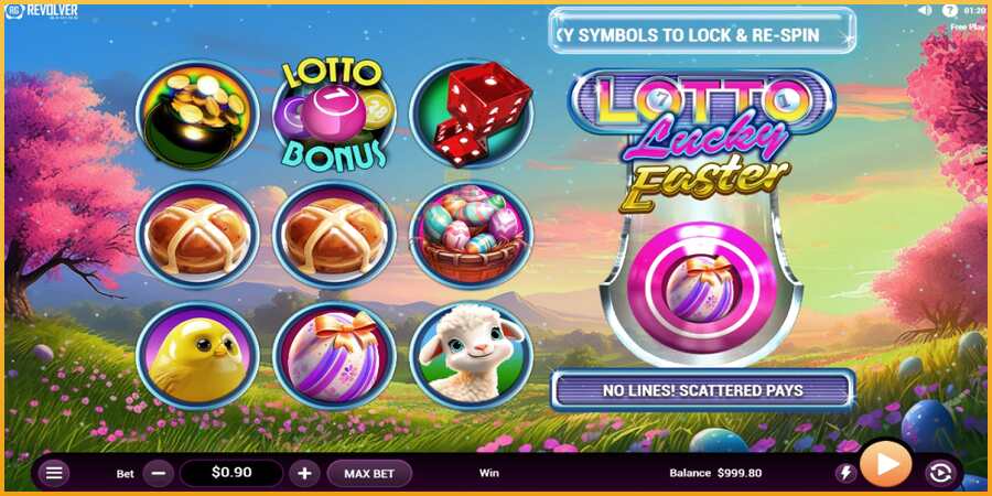 Lotto Lucky Easter màquina de joc per diners, imatge 4