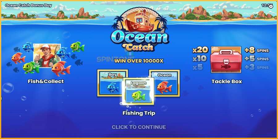 Ocean Catch Bonus Buy màquina de joc per diners, imatge 1