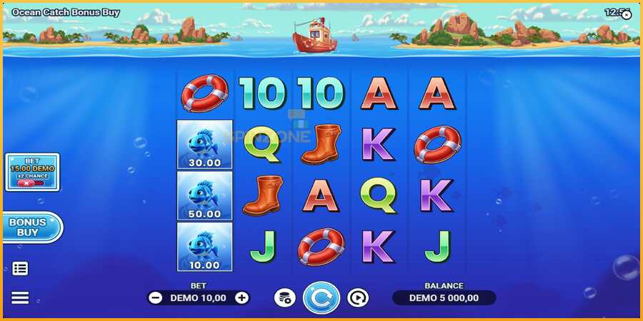 Ocean Catch Bonus Buy màquina de joc per diners, imatge 2