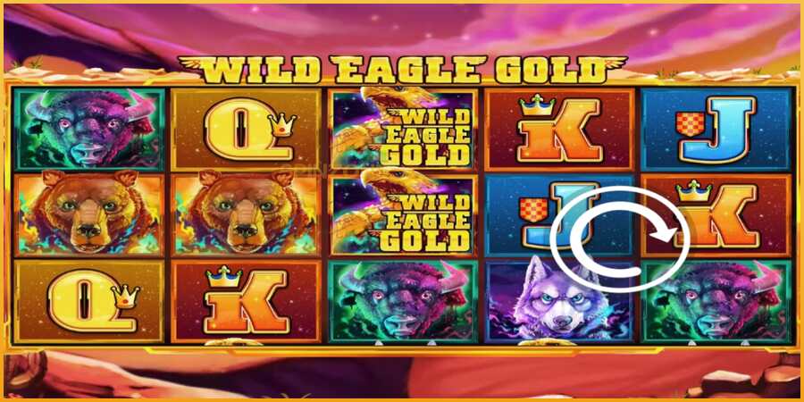 Wild Eagle Gold màquina de joc per diners, imatge 1