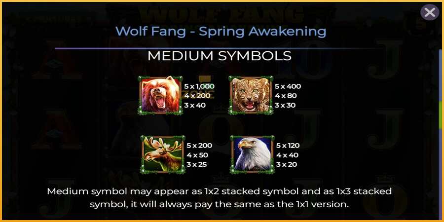 Wolf Fang - Spring Awakening màquina de joc per diners, imatge 6