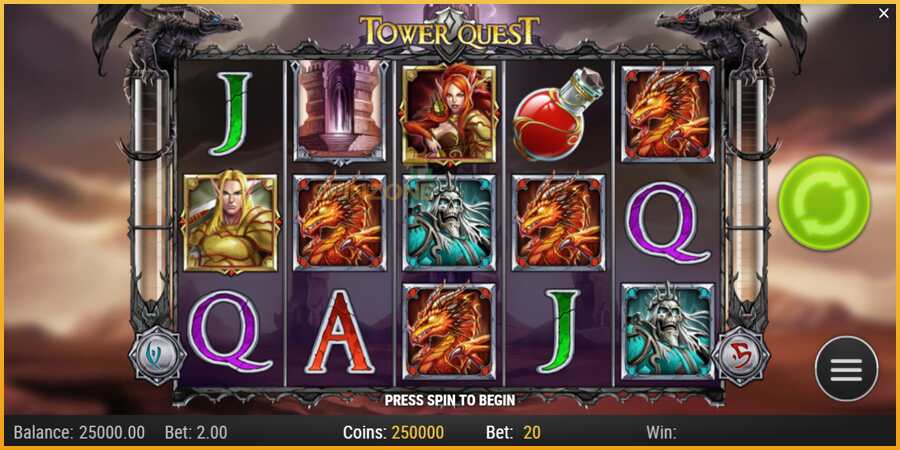 Tower Quest màquina de joc per diners, imatge 2