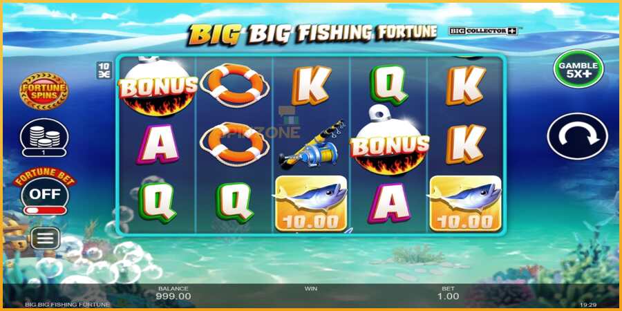 Big Big Fishing Fortune màquina de joc per diners, imatge 2