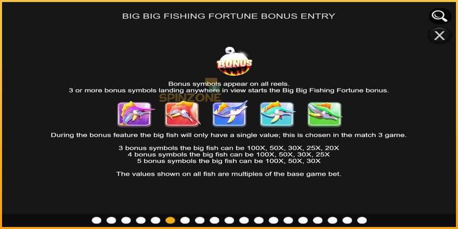 Big Big Fishing Fortune màquina de joc per diners, imatge 6