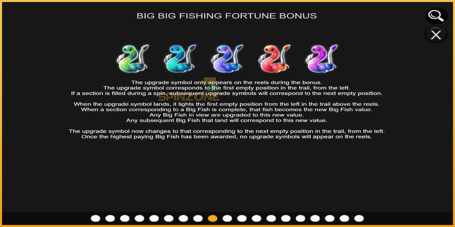 Big Big Fishing Fortune màquina de joc per diners, imatge 7