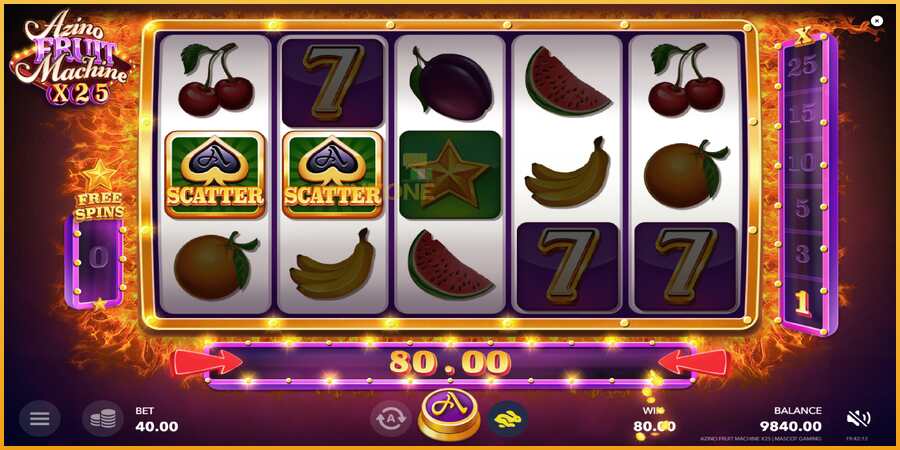 Azino Fruit Machine x25 màquina de joc per diners, imatge 3