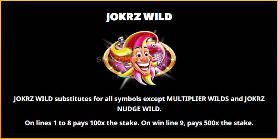 Jokrz Wild Jackpot màquina de joc per diners, imatge 5