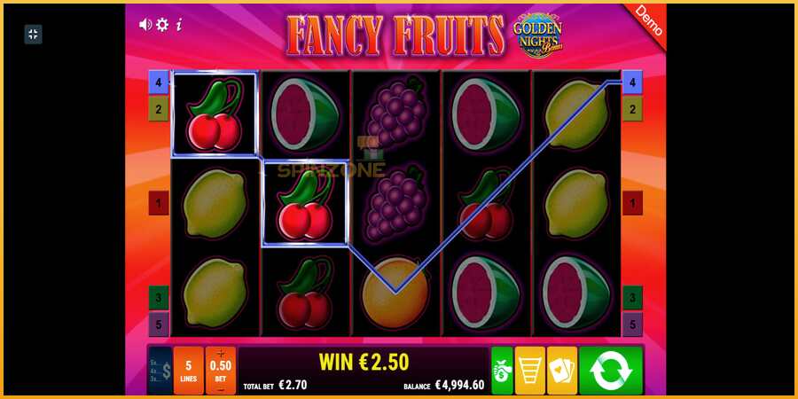 Fancy Fruits GDN màquina de joc per diners, imatge 2