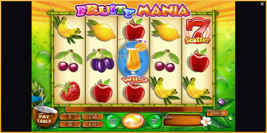 Fruity Mania màquina de joc per diners, imatge 1