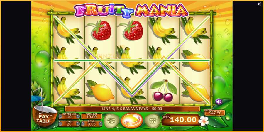 Fruity Mania màquina de joc per diners, imatge 5