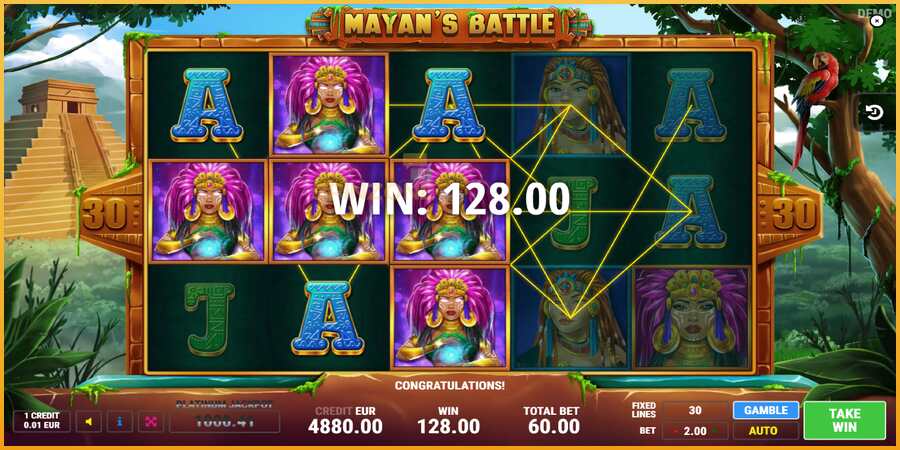 Mayans Battle màquina de joc per diners, imatge 2