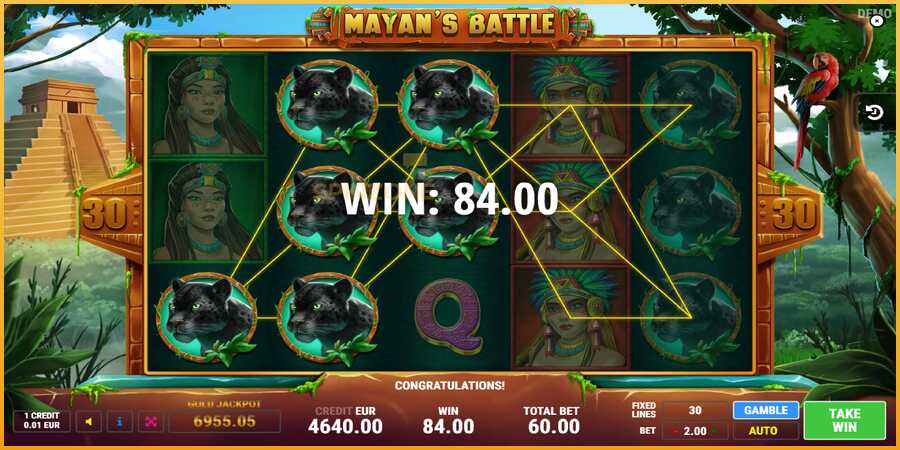 Mayans Battle màquina de joc per diners, imatge 4