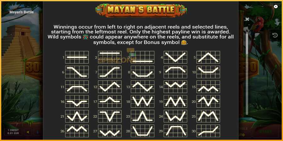 Mayans Battle màquina de joc per diners, imatge 5