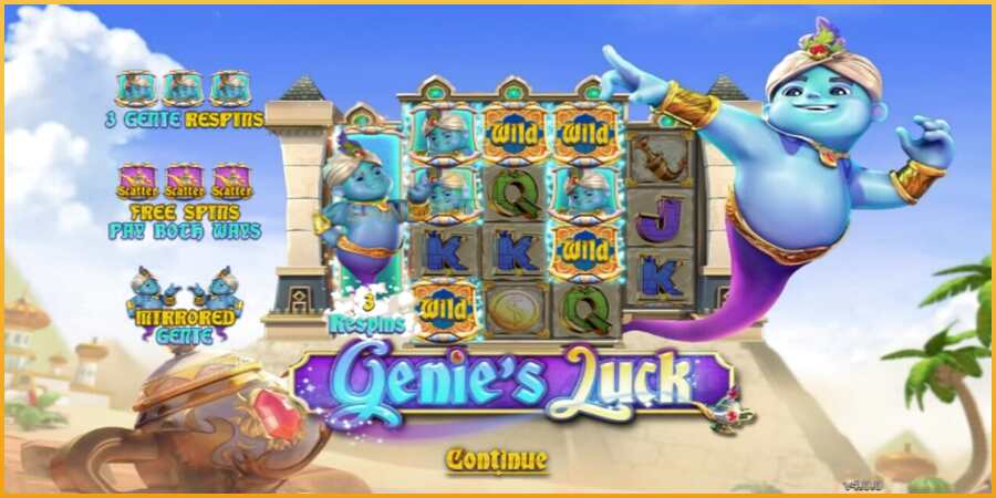 Genie’s Luck màquina de joc per diners, imatge 1