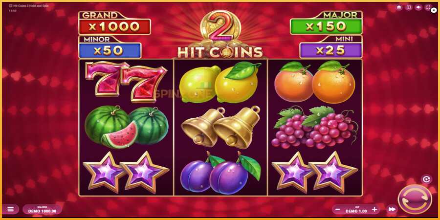 Hit Coins 2 Hold and Spin màquina de joc per diners, imatge 2