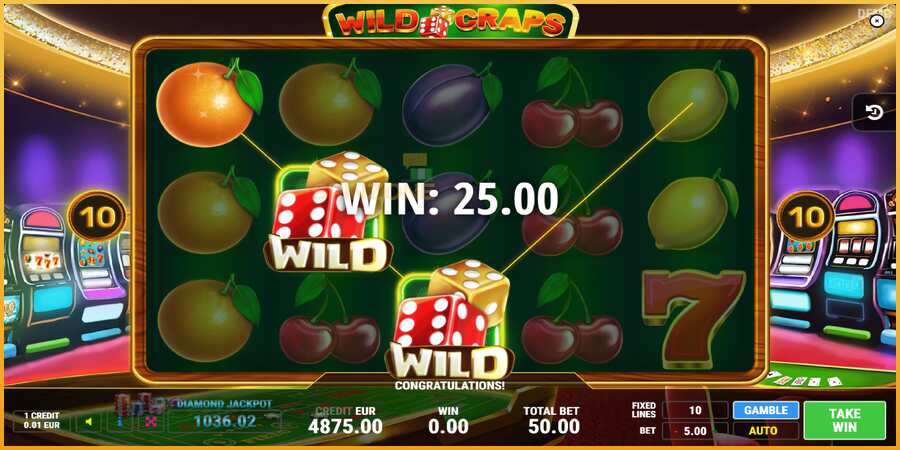 Wild Craps màquina de joc per diners, imatge 4