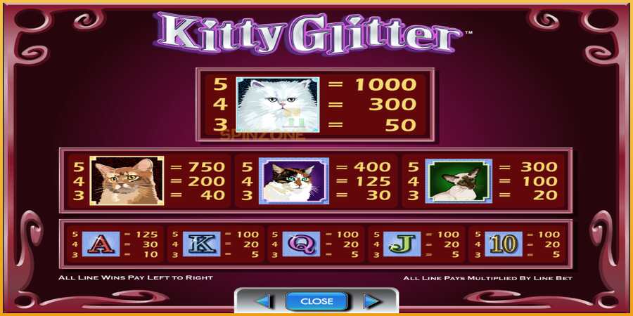 Kitty Glitter màquina de joc per diners, imatge 6