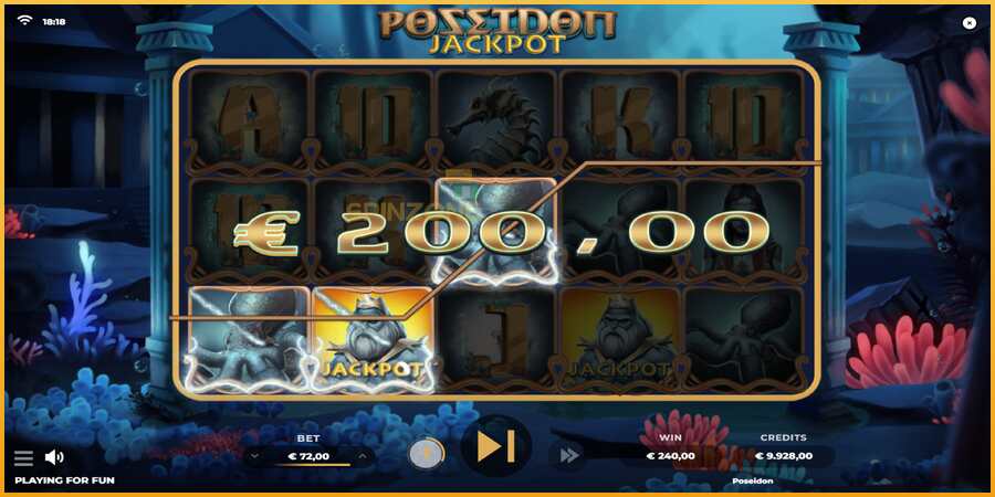 Poseidon Jackpot màquina de joc per diners, imatge 2