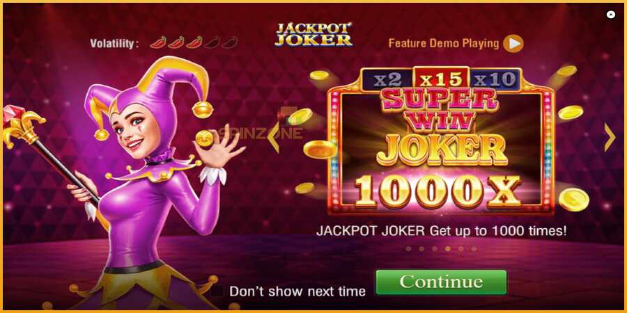 Jackpot Joker màquina de joc per diners, imatge 1