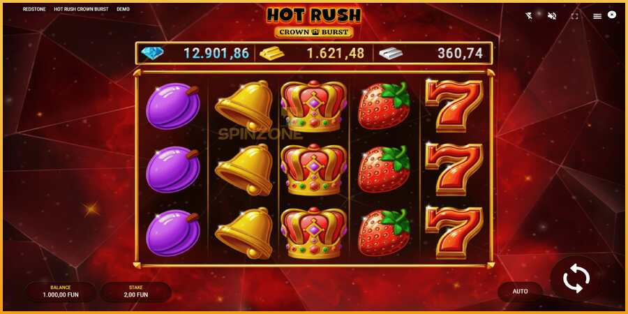 Hot Rush Crown Burst màquina de joc per diners, imatge 2