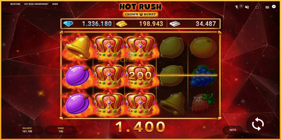 Hot Rush Crown Burst màquina de joc per diners, imatge 4