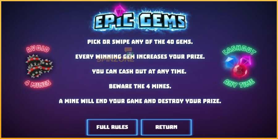 Epic Gems màquina de joc per diners, imatge 3