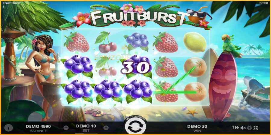 Fruitburst màquina de joc per diners, imatge 3