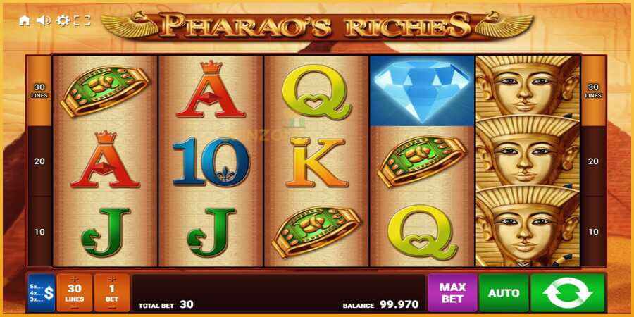 Pharaos Riches màquina de joc per diners, imatge 1