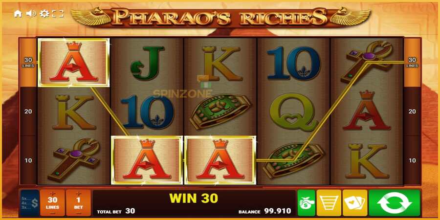 Pharaos Riches màquina de joc per diners, imatge 2