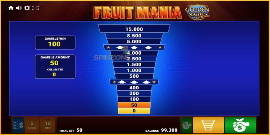 Fruit Mania Golden Nights màquina de joc per diners, imatge 3