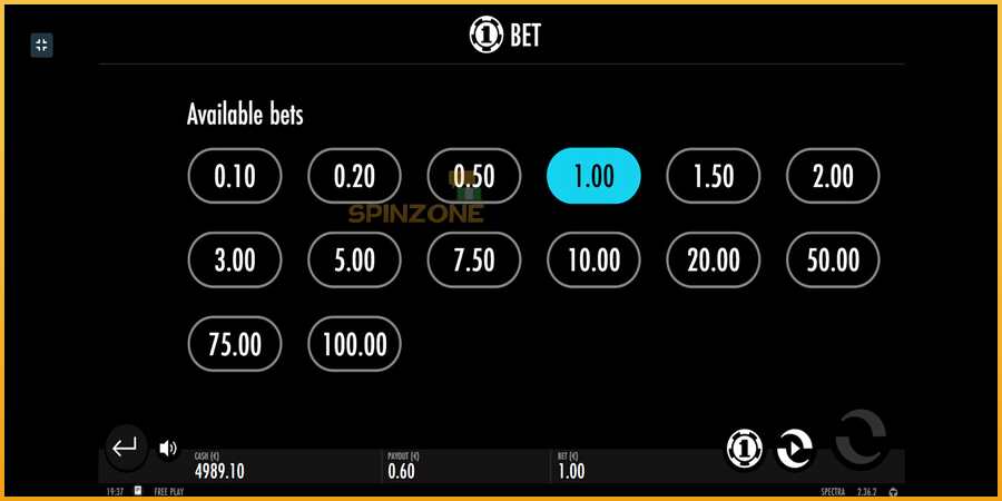 Spectra màquina de joc per diners, imatge 7