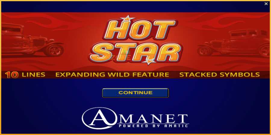 Hot Star màquina de joc per diners, imatge 1